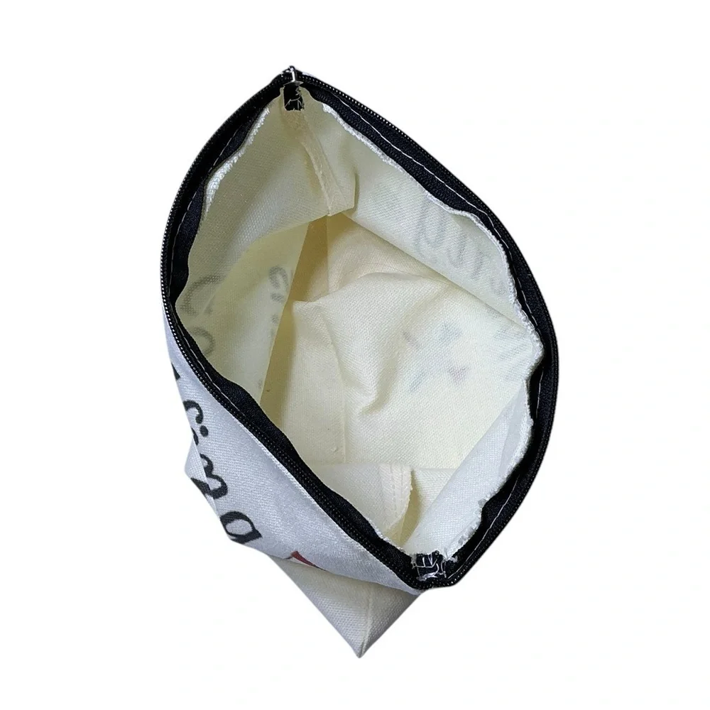 Golf Survival Kit Multipurpose Storage Bag Cosmetic Tee’s Pencil Scorecard White
